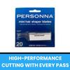 Personna Mini Hair Shaper Injector Blades - Extra Sharp Stainless Steel - 20-pack - 60-0230-NUPC view 4