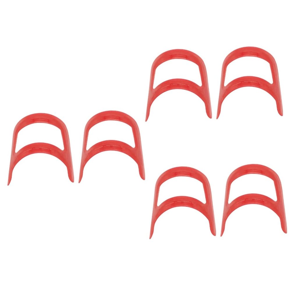 FOMIYES 6pcs Beard Styling Tool Professional Ruler for Precision Trimming and Shaping Compact Design for and Storage for Men Grooming