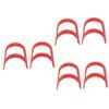 FOMIYES 6pcs Beard Styling Tool Professional Ruler for Precision Trimming and Shaping Compact Design for and Storage for Men Grooming view 1