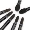 Beaupretty 200pcs Double-headed Eye Shadow Applicator Brush Black Sponge Makeup Tools for Travel Parties Daily Use Lightweight and Easy to Carry view 4