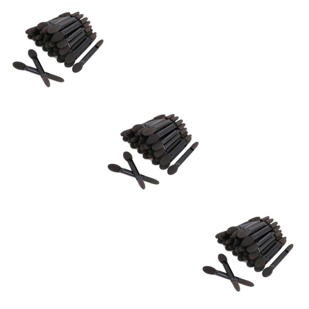 Beaupretty 300pcs Double-headed Sponge Eyeshadow Brush for Women Versatile Makeup for Daily Use Travel and Parties Lightweight and Easy to Carry