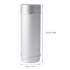 Beaupretty 3pcs Hair Shaving Brush Aluminum Handle for Men Cleansing Brush for Smooth Shaving view 2