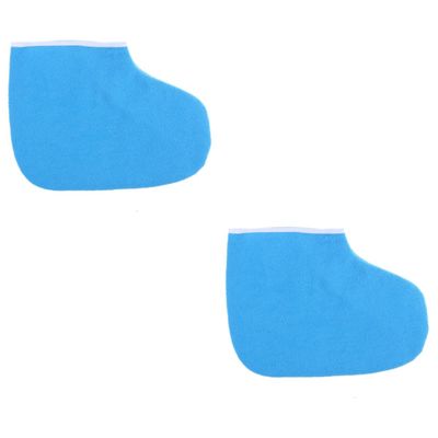 FOMIYES 2pcs Cotton Bath Set Kit Heat Gloves for Hand Foot Care Wax Mittens Insulated Glove Set Paraffin Wax Cover