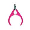FOMIYES 3pcs Professional Nail Toenail Nipper Cuticle Cutter Nail Clippers High Hardness Fine Steel Rose Red for Home and Salon Use view 2