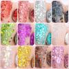 Body Glitter, Face Glitter, Hair Glitter,YGQQOY Holographic Concerts Festival Rave Chunky Glitter Gel, 12 Colors view 2