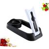 Cabilock Foldable Electric Shaver Stand Draining Base and Cleaning Brush Space-Saving Design for Men Grooming for Bathroom Organization and Travel view 3