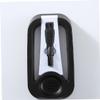Cabilock Foldable Electric Shaver Stand Draining Base and Cleaning Brush Space-Saving Design for Men Grooming for Bathroom Organization and Travel view 4