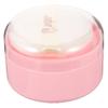 Beavorty Body Powder Puff Case with Puff Portable Storage Holder for Loose Powder Easy to Use Non-breakable for Home and Travel view 1