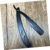 Cabilock 2pcs Stainless Steel Manual for Men Vintage Black Folding Straight for Barbers for Shaving Beard and Fine Hair Easy to Use and Travel-friendly view 3
