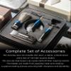 FREED customized gifts Engraving Luxury Men's Safety Razor set, Aluminum Alloy Material incloud 120 Japanese Stainless Steel Blades,It's the best gift for men, fathers,or birthdays. view 4