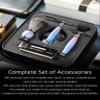 FREED customized gifts Engraving Luxury Men's Safety Razor set, Aluminum Alloy Material incloud 120 Japanese Stainless Steel Blades,It's the best gift for men, fathers,or birthdays. view 4