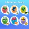 2 Sets of comfso Bath Bombs,10 pcs Kids Bath Bombs Gift Set & 6 pcs XL Dinosaur Bath Bombs with Surprise Inside for Christmas Gifts view 3