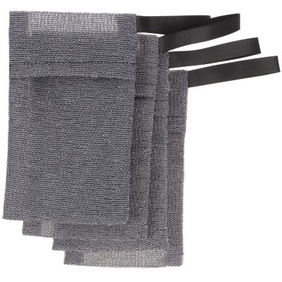 SUPVOX 4pcs Soap Mesh Pouch Bags for Exfoliating Foaming for Travel Strong Net Design Quick Drying