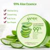 ASYBO 300x2 ML Natural Aloe Vera Gel -Organic Moisturizing Aloe Vera, Soothing and Hydrating, Sunburn and Scar Repair, After Sun Care for Face Body Hair view 3