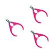 FOMIYES 3pcs Stainless Steel Nail Clippers Cuticle Remover Nipper for Toenails Fingernails Manicure Pedicure Tool Toenail Corrector Portable Nail Trim view 1