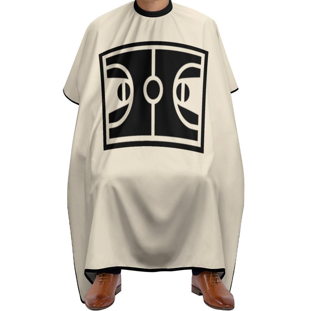 Basketball Court Barber Cape Professional Hair Cutting Apron Hairdresser Cape Salon Cape for Men Women