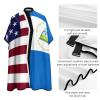 American and Nicaragua Flag Barber Cape Professional Hair Cutting Apron Hairdresser Cape Salon Cape for Men Women view 4