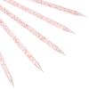 Disposable Nail Sticks, 100pcs Disposable Nail Cuticle Pusher Double End Cuticle Manicure Pedicure Sticks(Big red) view 4