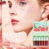 Eakroo 6 Colors Watermelon Lip Stain Set, Korean Velvet Watery Lip Tint Moisturizing Mini Liquid Lip Gloss, Lipstick for Women, Blush for Cheeks, Cute Stuff, Long-Lasting, Vivid Color, High Pigment view 2