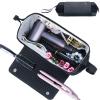 2IN1 Hair Tools Travel Bag with Heat Resistant Mat for Flat Irons, Straighteners, Curling Iron, and Haircare Accessories,Compatible with Revlon One Step Hair Dryer,Revlon Volumizer Hair Dryer Brush view 1