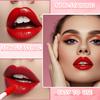 6 Colors Grapes Lip Tint Stain Set, Korean Lip Gloss Watery Lip Stain, Lipstick for Women, Lip Gloss for Girls, Blush for Cheeks, Non-Stick Cup, Waterproof, High Pigment, Lip Tint Makeup view 4