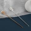 4 Pcs Chinese Classical Pearl Hair Stick Hanfu Traditional Style Hair Forks Hair Chopsticks Hair Making Accessories for Women view 2