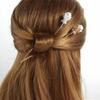 4 Pcs Chinese Classical Pearl Hair Stick Hanfu Traditional Style Hair Forks Hair Chopsticks Hair Making Accessories for Women view 4