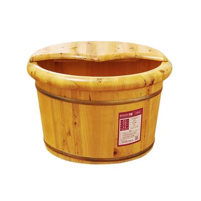 BABYCE Foot Massager Spa,Pedicure Bowl Spa Massage Cedar Pedicure Barrels Household Foot Bath Barrel,with Lid Foot Spa Household Wash Ba