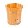 BABYCE Foot Massager Spa Adult Heightening Wooden Foot Basin, Household with Lid Foot Bath, Foot Bath, Foot Bath Barrel Household, Covered Foot Bath, Fragrant Fir Foot Bath Barrel, 40cm (Color : A) view 1