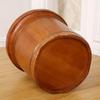 BABYCE Foot Massager Spa Foot Tub, Adult Oak with Lid Foot Bath Barrel Removable Household Wash Basin Handmade, 2 Styles, 39x35x31cm Foot Spa Household Wash Ba (Color : A) view 4