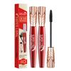 XIRUJNFD Super Long Mascara, 4D Silk Fiber Lash Mascara, 4D Waterproof and Sweat Proof Luxurious Mascara (2Pcs) view 1