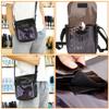 Beavorty Professional Hairdresser Bag and Portable Hair Styling Tools Organizer Strap Simple Vintage Design for Hair Stylists and Barbers for Travel and Storage view 3