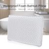 Alvinlite PVC Bathtub Pillow Headrest Bath Pillows for Tub Neck and Back Support High Resilience Non Slip Bathtub Headrest Bath Cushion Relaxing Bathroom Accessories view 3