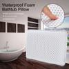 Alvinlite PVC Bathtub Pillow Headrest Bath Pillows for Tub Neck and Back Support High Resilience Non Slip Bathtub Headrest Bath Cushion Relaxing Bathroom Accessories view 4