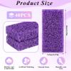 JEFHOMKIT Foot Pumice Stone,40 PCS Pumice Stone for Feet,Disposable Foot Scrubber Pumice Pads,Pumice Stone Dead Skin Callus Remover for Feet,Sponge Pedicure Stone for Nail Salon Home Use(Purple) view 2