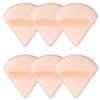 6 Pieces Triangle Powder Puff Soft Makeup Sponge Make Puff for Face Powder Cosmetic Foundation Sponge Makeup Tool Stocking Stuffers for Women (Flesh) view 1