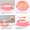 Silicone Wax Warmer Liner, Silicone Wax Bowl for Wax Warmer, Reusable Wax Melt Warmer Wax Pot Replacement,Waxing Bowl Accessory(Rose) view 4