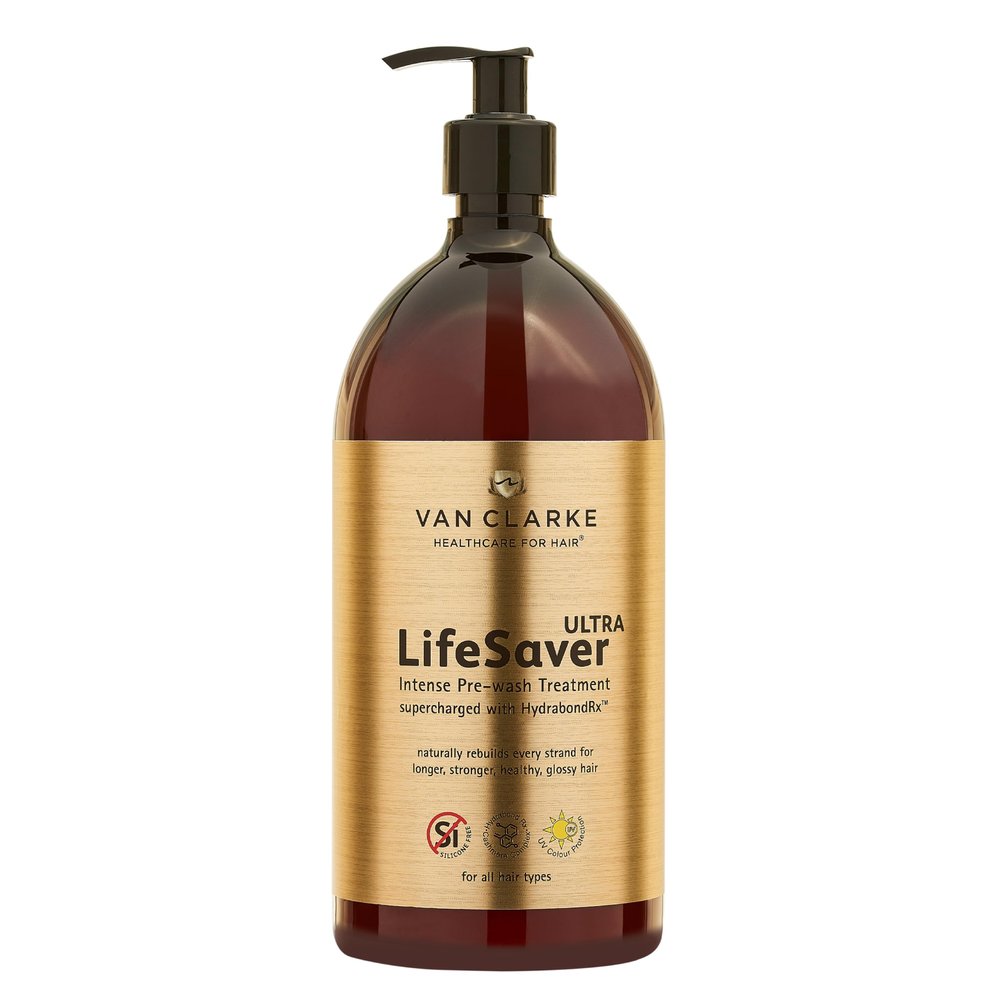 3'''More Inches LifeSaver Ultra Intense Pre-wash Treatment 1000ml - Hair Repair for Split Ends, Broken Bonds, Damaged & Dry Hair - Sulphate Free, No Added Fragrance - Hair Care by Michael Van Clarke