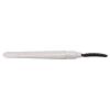 3pcs Angle Adjustable Silicone Eyelash Mascara Brushes, Portable Lash Separating Brush with Dust Cover, White view 2