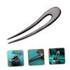 Beavorty 4pcs Wooden Hair Stick for Women Girls U-shaped Hair Fork Bun Accessories for French Twist Low Bun Side Sweep view 4