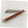 Beavorty 2pcs Wood Handle Barber Razor Men Shaving Tool Straight Razor Beard and Sideburns Trimmer view 4