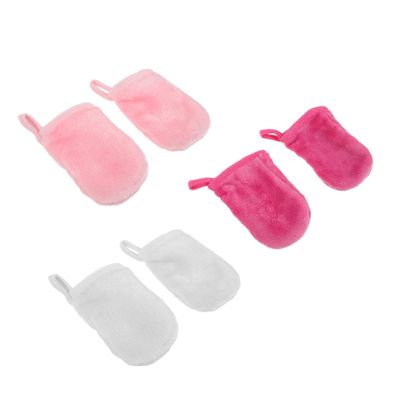 Beavorty 12pcs Microfiber Cleansing Gloves for Women Soft Skin-friendly Face Washing Tool Washable Reusable Makeup Remover for Gentle Exfoliation Travel-friendly Beauty Accessory