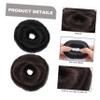 Beavorty 6pcs Donut Wig Hair Bun Maker Elastic Hair Ties for Stylish Updos for Weddings Prom and Everyday Use Volume and Lift for All Lengths view 2