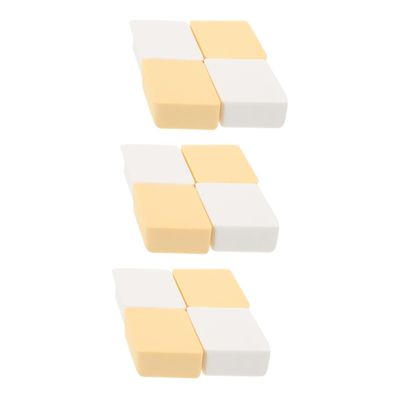 Beavorty 12pcs Heart-shaped Non Makeup Sponges for Application Reusable Cosmetic Tools for Foundation Blush Highlighter for Women