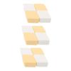Beavorty 12pcs Heart-shaped Non Makeup Sponges for Application Reusable Cosmetic Tools for Foundation Blush Highlighter for Women view 1