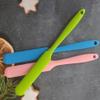 3 Pack Non-stick Wax Spatulas Silicone Body Hair Removal Sticks Spatula Reusable Waxing Applicator Scraper Hard Wax Sticks for Home Salon Use (Pink, Blue, Green) view 4