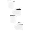 FOMIYES 4pairs Paraffin Wax Spa Gloves for Women Foot Exfoliator Callus Remover Moisturizing Gloves Covers Reusable view 1