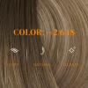 Easyouth Sew in Hair Extensions Human Hair Ombre Weft Hair Extensions Human Hair Dark Brown Ombre To Chestnut Brown Mix Ash Blonde Hair Extension Real Human Hair Weft 16 Inch 100G view 2