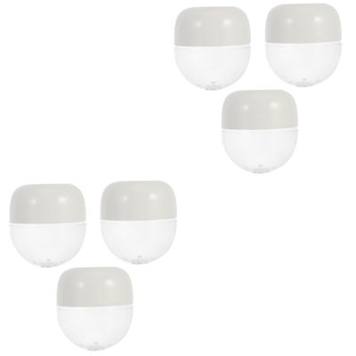 FOMIYES 6pcs Portable Makeup Sponge Storage Holder Case Breathable Design Compact and Lightweight Travel Organizer for Beauty Sponges and Convenient for Go Use