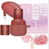 Kaja Lip & Blush Glazed Keychain Stain - Jelly Charm 05 Peach Fizz + Beauty Bento Collection - Bouncy Eyeshadow Trio 14 Neutral Moment, 0.03 Oz Bundle view 2